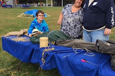 Scarecrow making